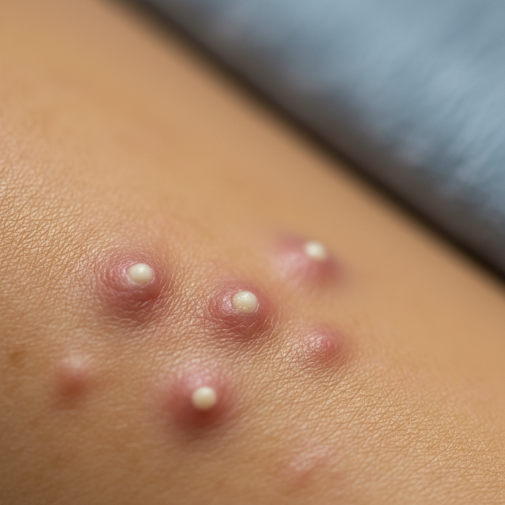 สิวหัวหนอง (Pustules) — Groove Skin Clinic สาขาม.เกษตร