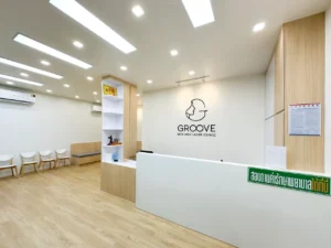 บรรยากาศคลินิก Groove Skin Clinic สาขาร้อยเอ็ด